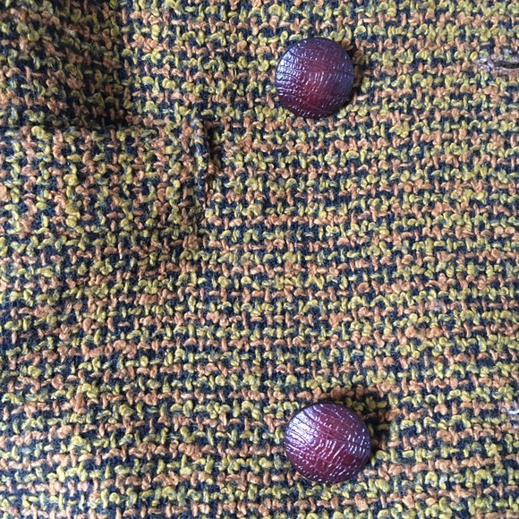 Vintage tweed double breasted blazer - Picture 7 of 9